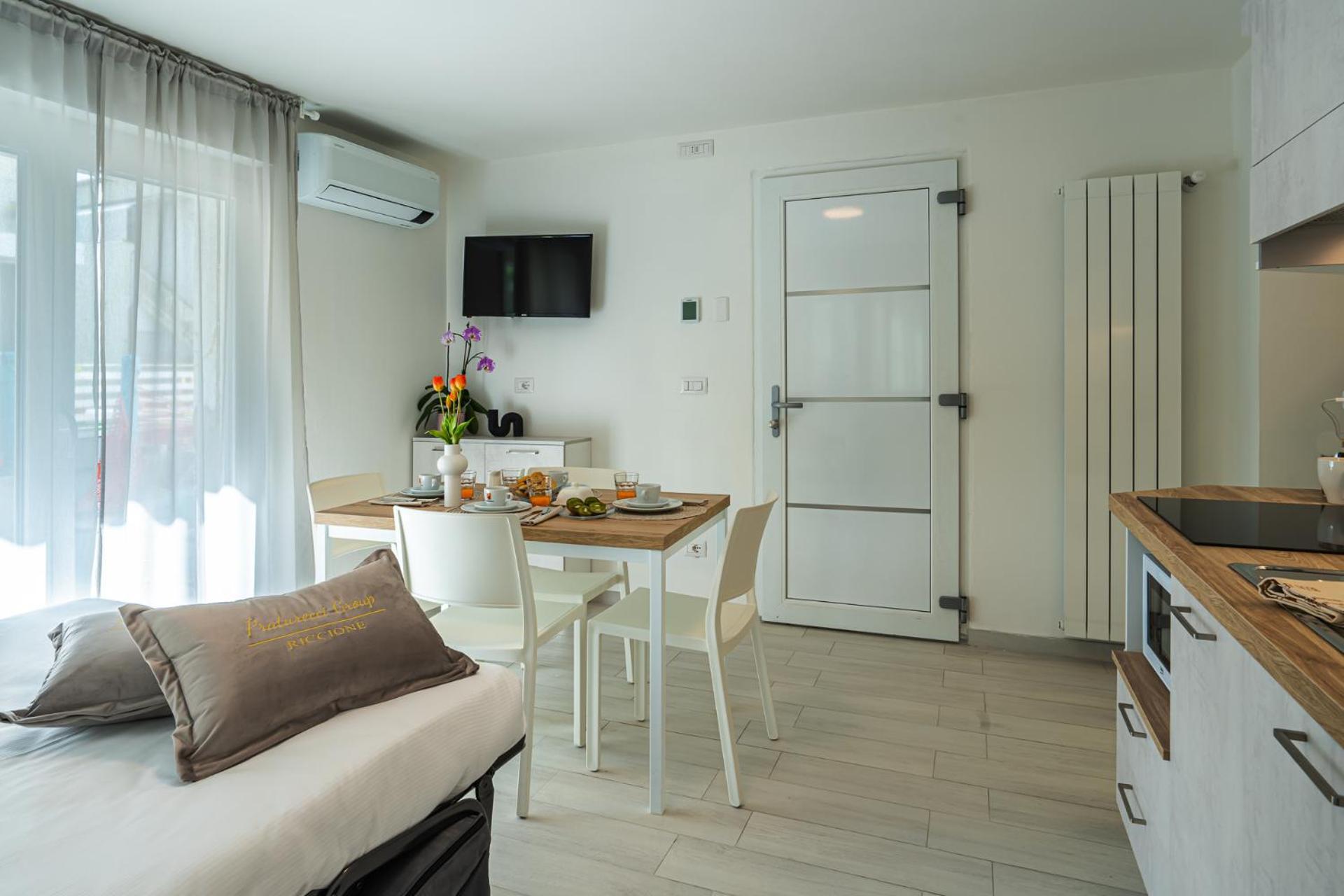 Inaugurazione 2024 - Villa Pratu Apartments A 100 Metri Dal Mare Riccione Extérieur photo