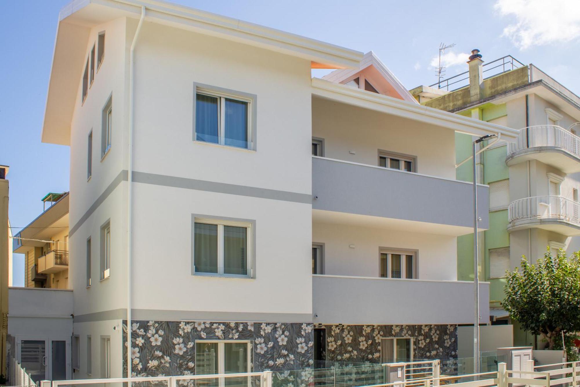 Inaugurazione 2024 - Villa Pratu Apartments A 100 Metri Dal Mare Riccione Extérieur photo